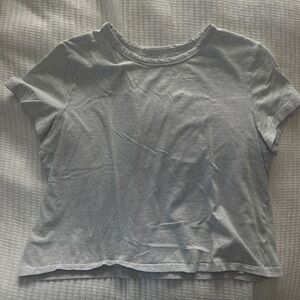 GAP Light Gray Short Sleeve Tee